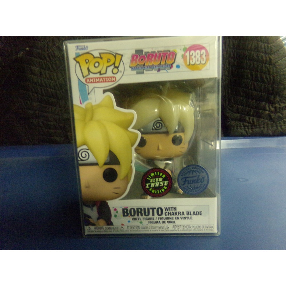 Funko Pop Boruto with Chakra Blade 1383‎ Limited Glow Chase Edition Vinyl Figure
